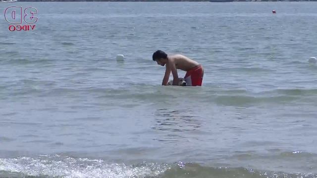 Необычный собачий пляж города Катания. Италия. Как собачки отдыхают на море. смотреть онлайн