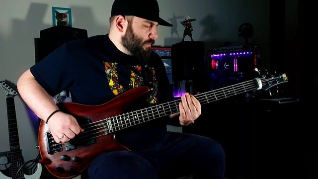 MBurns - Black Tattoo (Bass Cover) with TAB смотреть онлайн