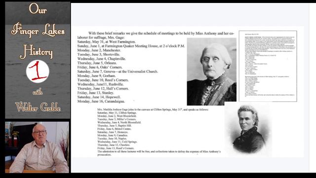 The Trial of Susan B. Anthony .::. Our Finger Lakes History смотреть онлайн