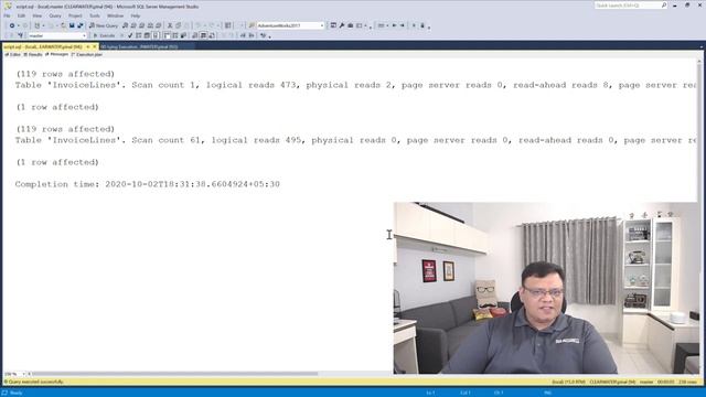 SET STATISTICS IO ON - SQL in Sixty Seconds 128 смотреть онлайн