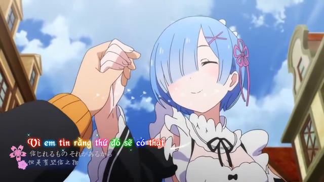 │AMV & Vietsub│ ➤ Kizuna│ Rem X Subaru │Nhạc Nhật Buồn Hay смотреть онлайн