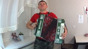 Игра на гармошке!!! Удмурт Эктон гур!!! 22 мелодия!!! Леха-Движуха!!!