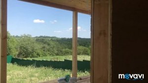 Электрика в каркасном доме. Монтаж квик-дека. Утепление стены 30 см. Полы которые не скрепят.