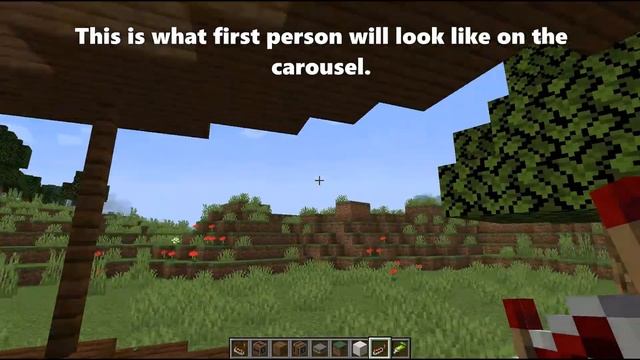 Building A Carousel in Minecraft Using the Create Mod смотреть онлайн