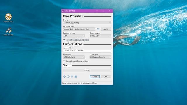 How to create a Bootable USB Drive for Ubuntu 18.04 using Rufus смотреть онлайн