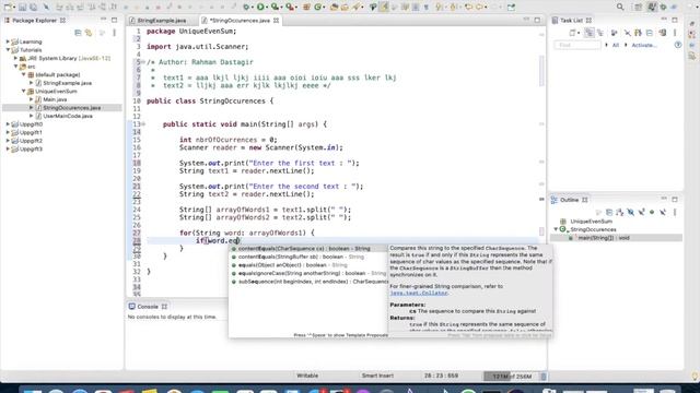 Java project 2: String Occurrences смотреть онлайн