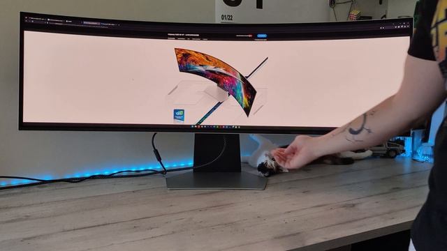 SAMSUNG Odyssey G9 Oled : 49 pouces de bonheur incurvé смотреть онлайн