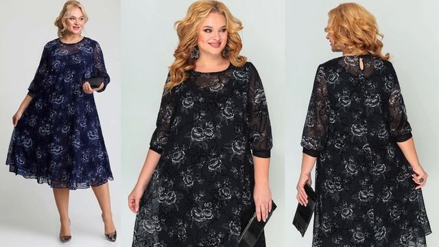 Платье 3814 (размер 54-74) #chiffondresses #платьяизбеларуси #plussizedresses смотреть онлайн