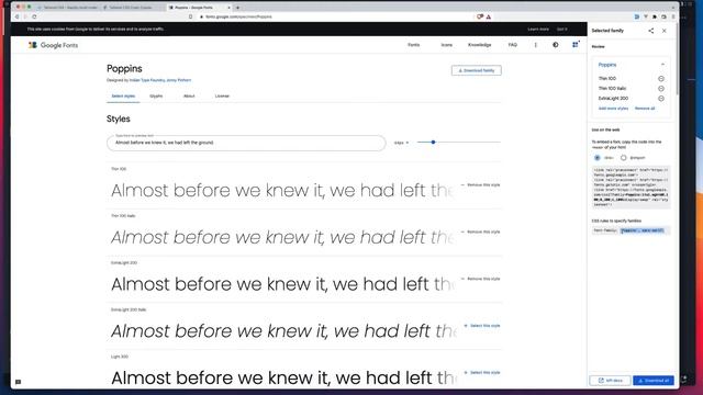 TailwindCSS - How To Add A Custom Font To Tailwind