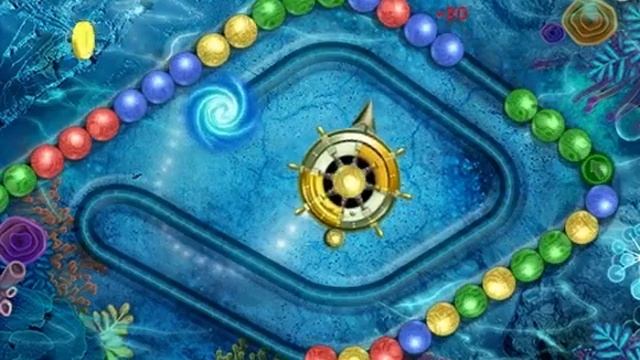 iPhone ZUMA game: Palm Loops Deluxe смотреть онлайн