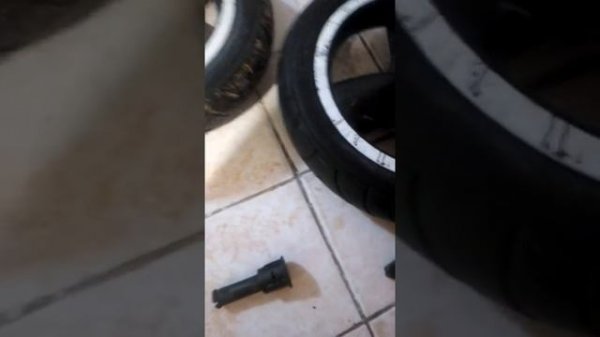 Ремонт колеса детской коляски Tilly