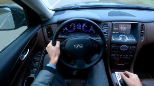 ЗАМЕР РАЗГОНА 0-100км INFINITI QX50 (1 поколения) ПОСЛЕ ЧИПА.