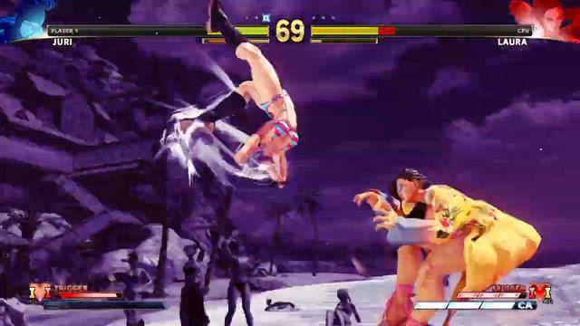 STREET FIGHTER V Juri vs Laura смотреть онлайн