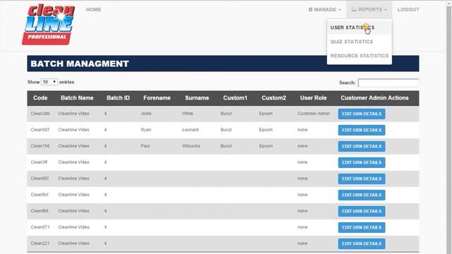 Cleanline Customer Administration смотреть онлайн