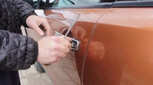 Вскрытие двери в Infiniti FX35