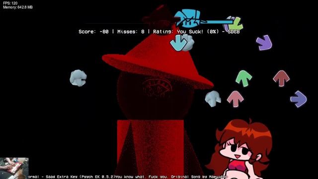 [FNF]OPPOSITION BUT 8KEY WITH MECHANICS CLEAR!!!!!!!!!!!!!!!! смотреть онлайн