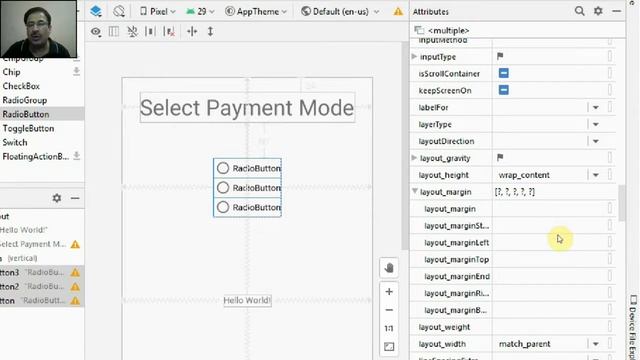 How to use Radio Buttons and Radio Groups in Android Studio | Android Kotlin Tutorial #5 смотреть онлайн