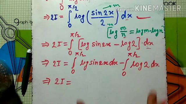 0 to pi/2 log sin x | Log sin x dx from 0 to pi/2 | Limit 0 to pi by 2 log sin x dx | смотреть онлайн