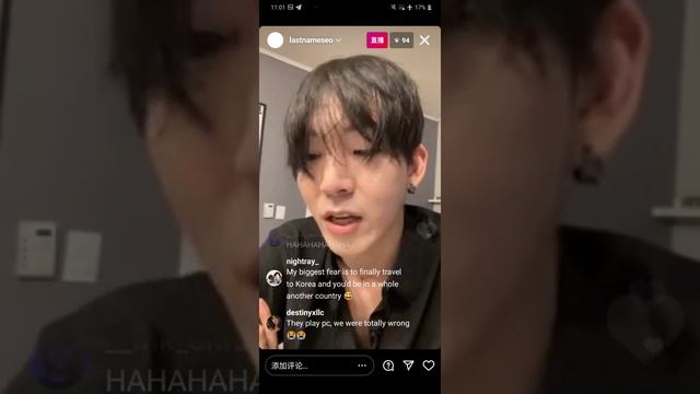 Samuel Seo Instagram live 2021/04/21 part.4 смотреть онлайн