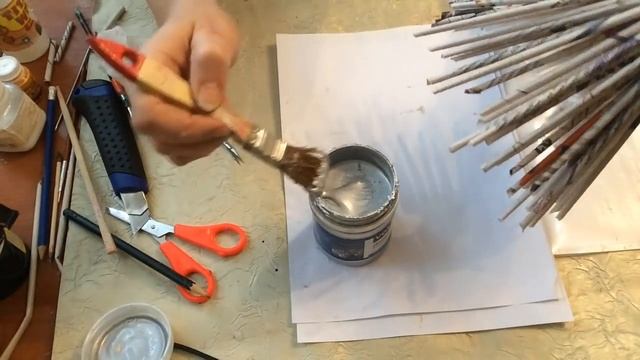 Чайный домик из газеты своими руками. смотреть онлайн
