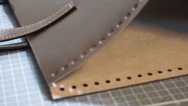[Leather Craft] Making a Braided shopper bag / Free PDF Pattern смотреть онлайн