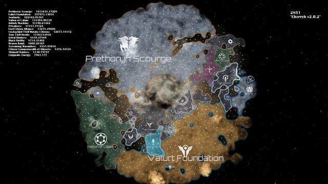 Stellaris AI Only 1300 year timelapse: Primitives Inherit the Galaxy смотреть онлайн