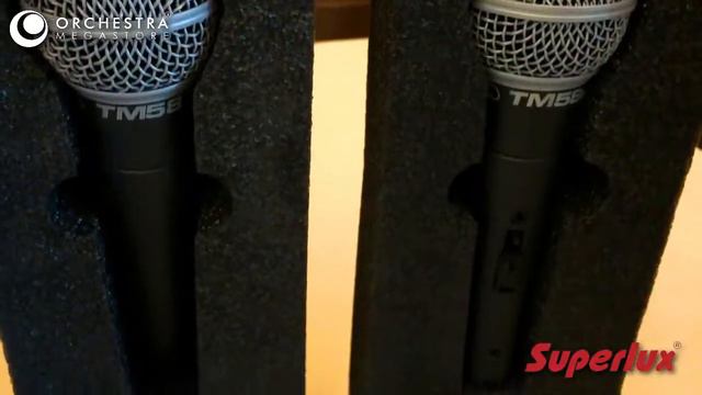 SuperLux TM58 / TM58S - Dynamic Vocal Microphone смотреть онлайн