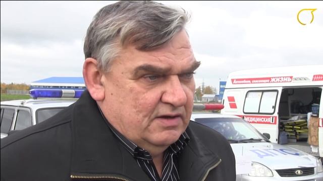 Строевой смотр в рамках Всероссийской тренировки по вопросам ГОЧС смотреть онлайн