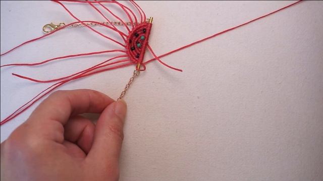 DIY easy macrame watermelon | How to make macrame watermelon bracelet | Easy macrame fruit ideas смотреть онлайн