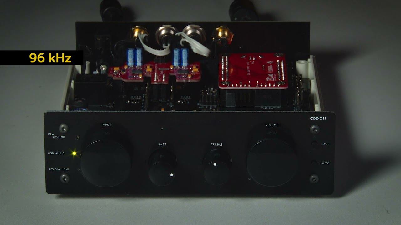 ЦАП CDD 011. Цветовая индикация частоты семплирования смотреть онлайн