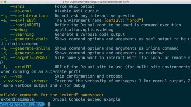 DrupalConsole extend demo смотреть онлайн