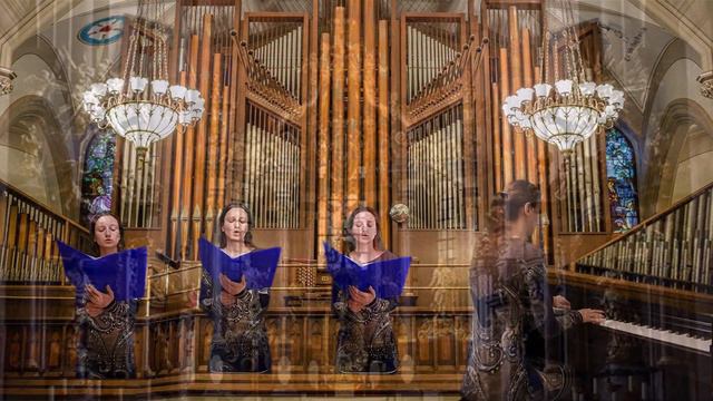 Bach. Tercet from Magnificat N10 for 2 sopranos and alto. И. С. Бах Терцет из «Магнификата» N10. смотреть онлайн