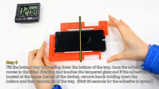 LG G7 Dome Glass installation video (Align bar type) смотреть онлайн
