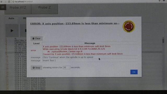 How to correct OneFinity X Axis Error смотреть онлайн