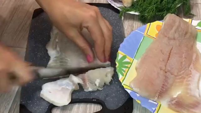 РЫБА в ДУХОВКЕ/ БЫСТРЫЙ и ЛЁГКИЙ РЕЦЕПТ смотреть онлайн