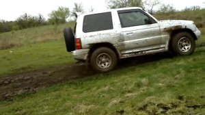 МОЙ ПАДЖЕРО 2 GDI 3.5 И ГОРКА С КОЛЕЕЙ