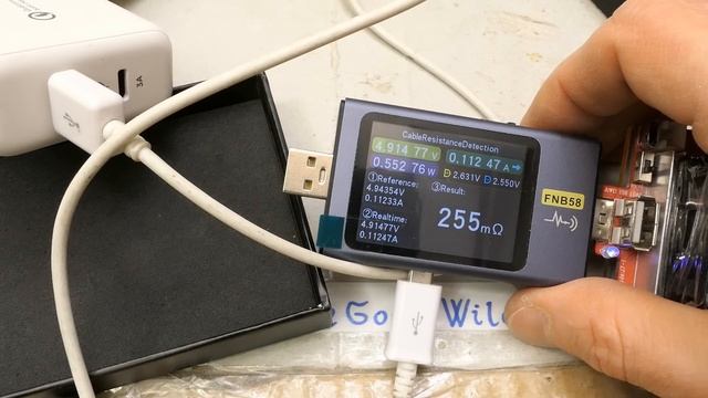Fnirsi FNB58 USB tester смотреть онлайн