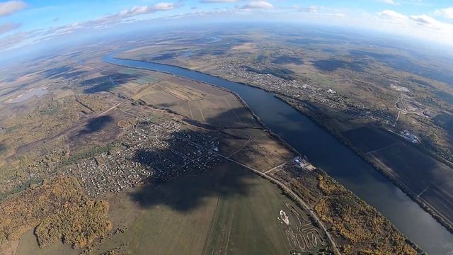 Прыжок с парашютом 4000м программа RW - 2. Аэроград Коломна (Москва) смотреть онлайн