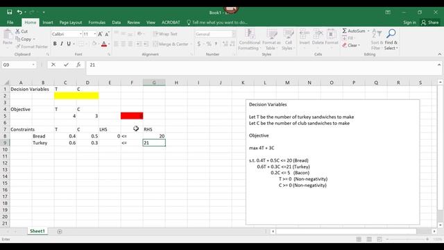 Excel Solver Example смотреть онлайн