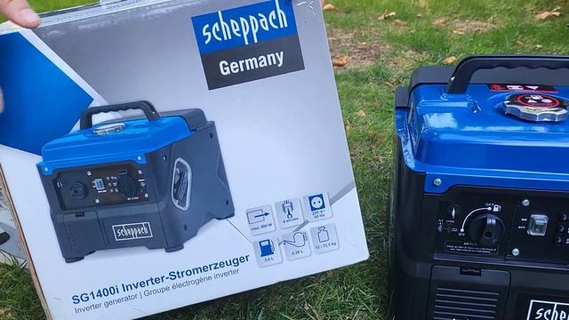 Инверторный генератор Scheppach SG 1400i - новинка 2022 г. смотреть онлайн