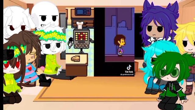 реакция 13 карт на ✨UNDERTALE✨ смотреть онлайн