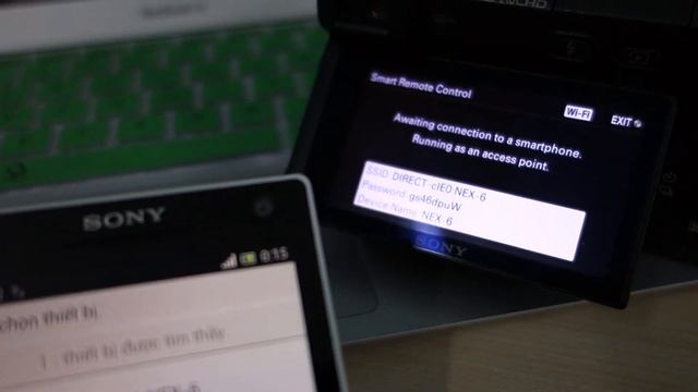 Demo Sony Alpha NEX-6 With Smart Remote Controll App