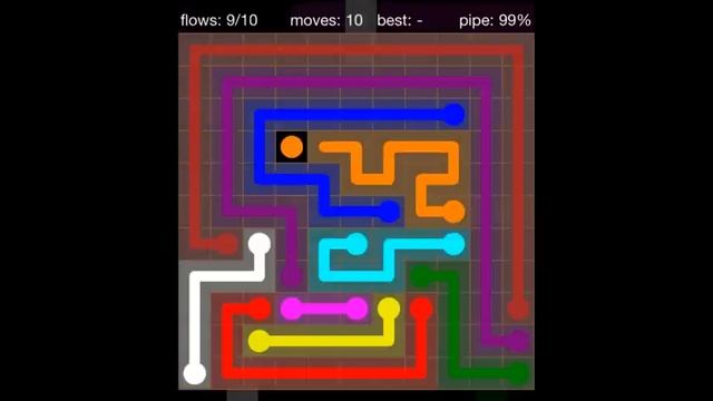 Flow Free 11x11 Levels 21-30 walkthrough Jumbo Pack (iPad) смотреть онлайн