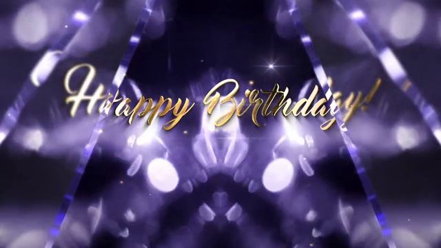 Заставка "Happy Birthday" смотреть онлайн