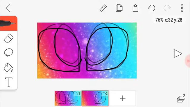 Как сделать анимацию глаз 😊 смотреть онлайн