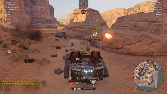 Crossout #610 ► CoBeast - Best Dual Mammoth Cannons + Goliath Tracks - Mega Tank Build смотреть онлайн
