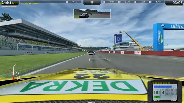 Raceroom Experience DTM 2013 | Hockenheim BMW M3 DTM | @ 1080p 60fps смотреть онлайн