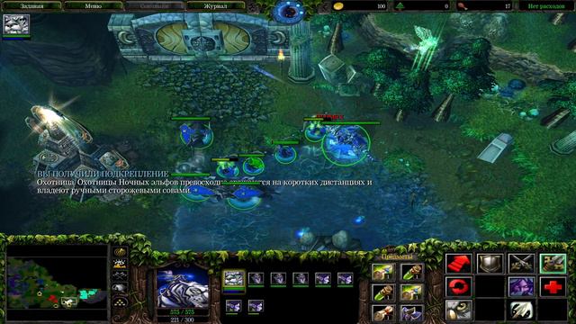 Warcraft III Reign of Chaos Конец Вечности Миссия 2 (Стелс в стратегии... ЗАЧЕМ? ) смотреть онлайн