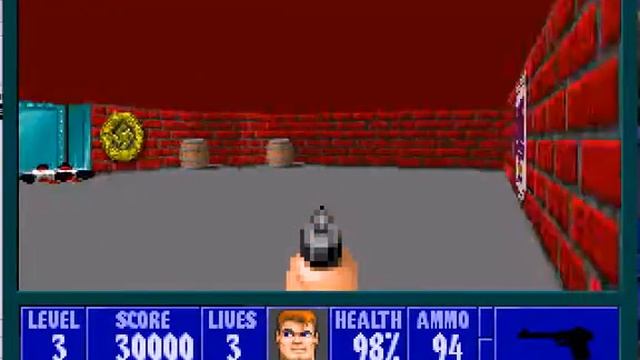 Wolfenstein 3D 4 эпизод 3 серия