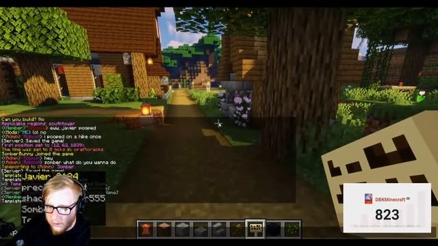 Chat and Play Minecraft - Reactions/Memes - Minecraft Java w/ Shaders (17+) смотреть онлайн